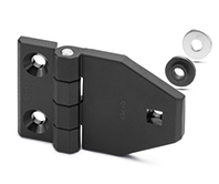 可安装于玻璃或面板上的铰链