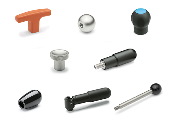 固定、旋转和折叠手柄