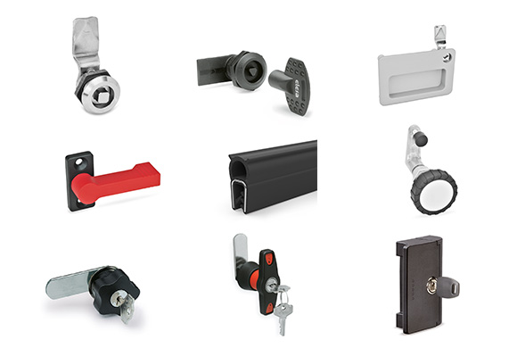 闩锁和边缘防护胶条